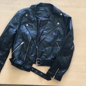 Brandy Melville Faux Leather Jacket